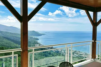 Image de Villa Nia - Coin de paradis à Pointe-Noire vue mer et montagne. Calme & Nature