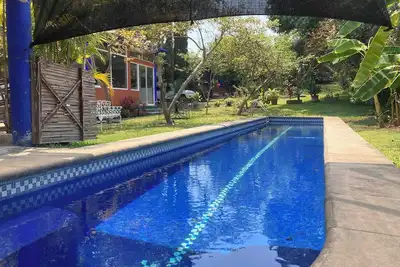 Image de Lovely bungalow with pool, great view, comfortable loft w/WiFi in Malinalco