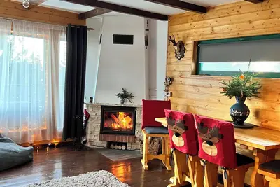 Image de “A cozy rustic cabin with modern touches and beautiful views, the perfect escape