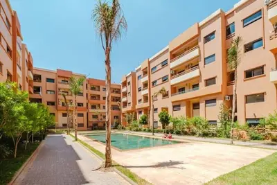 New Appart à Guéliz, piscine, balcon et parking