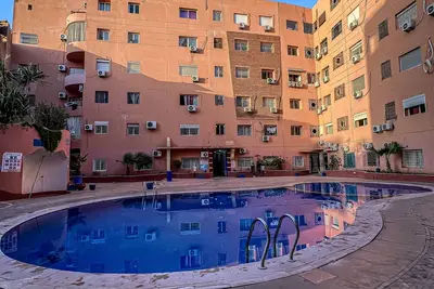 Image de Appartement 2 Chambres en résidence avec piscine et parking, Gueliz, Marrakech