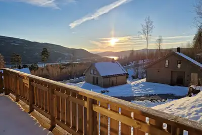 Image de Vacation home near Norefjell, golf course and Lake Noresund. Super view!