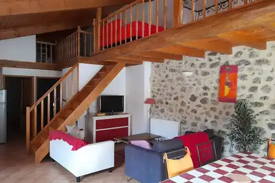 Image de Diois maison avec terrasse, grande salle avec Spa chauffer, climatisation