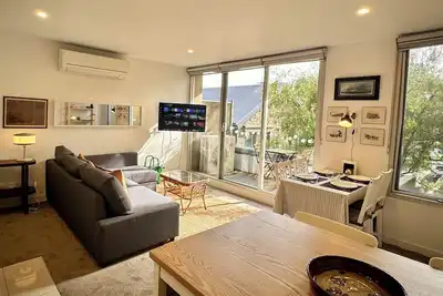 Image de Charming 1-bedroom apartment with Ac, WiFi in peaceful South Melbourne
