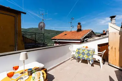 Image de Maison de vacances avec Wifi, climatisation, Tv, terrasse, animaux admis, vue panoramique, parking