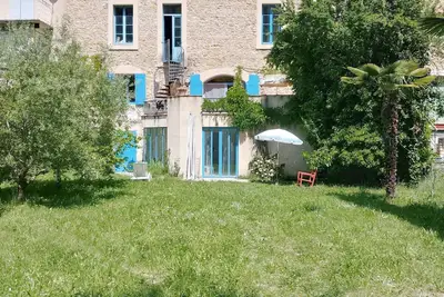 Image de Gîte charmant avec spa privé et rivière au fond du jardin. Baronnies