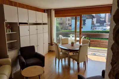 Image de Studio centre Morzine. 4 Personnes. Les Chevruls. Parking couvert privatif.