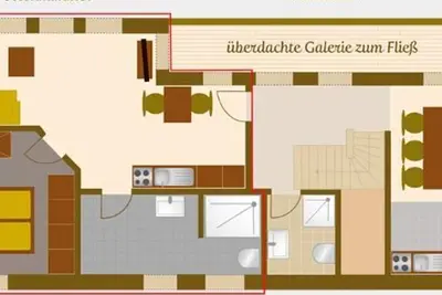 Image de Apartment Heuboden - Spreewaldscheune am Fließ-Ferienwohnungen am Wasser in Burg