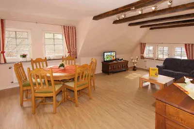 Image de Appartement 'Ziege' avec vue sur les montagnes, terrasse partagée et Wi-Fi