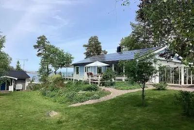 Image de Villa avec vue sur la mer sur l'île de Vaddo