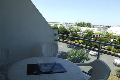 Image de Studio cosy à La Rochelle avec balcon et parking privé