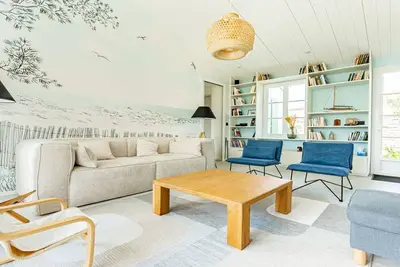 Image de Maison de vacances avec jardin verdoyant à Loix