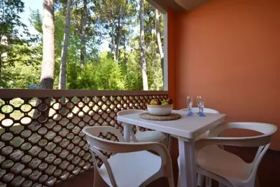 Image de Maison de vacances avec balcon près de la plage