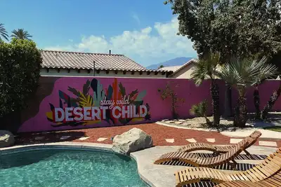 Image de Desert Oasis: 4br Boho Oasis w/ Pool, Spa, Game Room & Sleeps 12 Comfortably