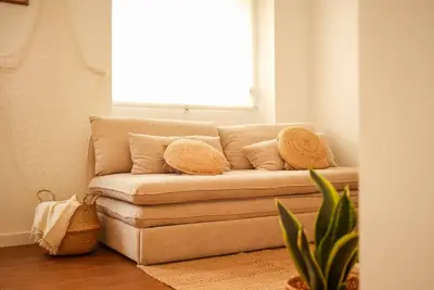 Image de New apartment costa da Caparica - 350 meters from the beach - boho style T2