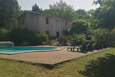 Image de Villa Théo# Familiale, goupes d'amis, Balade, cheminée, piscine, billard, wifi