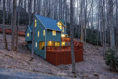 Image de Peaceful & Spacious Mtn Getaway, 15 min from App