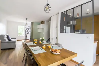 Image de Villa Andrina avec piscine - Bassin d'Arcachon