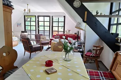 Image de Appartement \"Königswinter\" avec terrasse commune, balcon et Wi-Fi