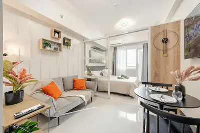 Modern Minimalist Studio w/ Balcony & Sunset View