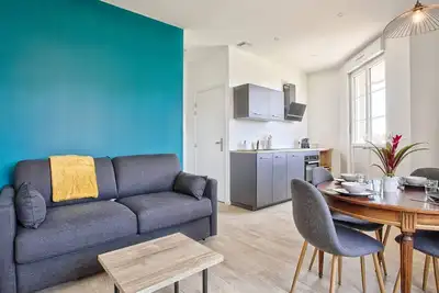 Image de Séjour côtier à Merville-Franceville pour 4 personnes, wifi, parking