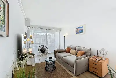 Image de Appartement sur plage avec parking privé pour 4 pers