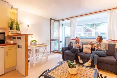 Image de Studio 4 personnes avec balcon à Saint-Lary-Soulan