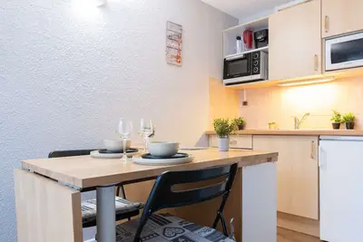 Image de Appartement rénové 4 pers. calme proche centre Saint-Lary village