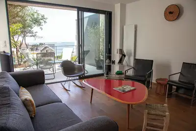 Image de Villa avec vue mer- accès 2 minutes à pied de la plage