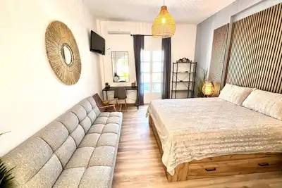 Image de Studio 'Aeolian Blu 7' avec vue sur la mer, Wi-Fi et climatisation