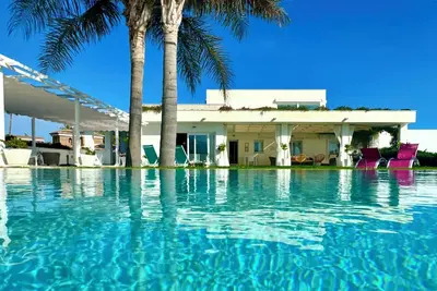 Image de Villa 'Amarna' avec vue sur la mer, Wi-Fi et climatisation