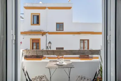 Image de Appartement 'Gades Conil C' avec balcon, Wi-Fi et climatisation