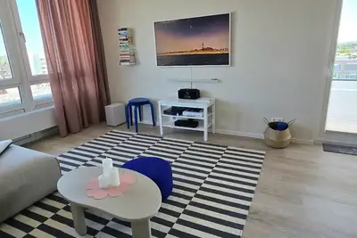 Image de Modern vacation apartment with balcony and private parking space in Westerland (central)