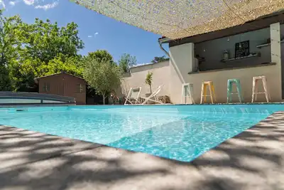 Image de La Maison Du Lavoir _ Cocon nature avec piscine à proximité de Lyon