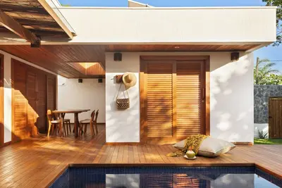 Image de Casa Carcará – 300 m from Taipu de Fora beach. Swimming pool and comfort in Maraú!