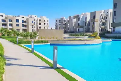 Image de 2-bedroom chalet in peaceful Sidi Abd El-Rahman with WiFi