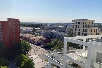 Image de Appartement cosy avec vue panoramique sur Rennes