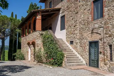 Image de Appartement dans une maison de vacances avec piscine, Wifi, Tv, près de Greve In Chianti