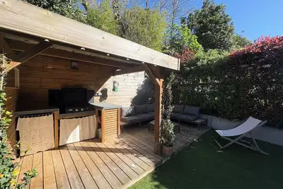 Image de Jolie maison rénovée, jardin, plage à pied