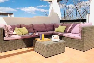 Image de Charming 2-bedroom apartment with WiFi, Ac in marvelous Alhama de Murcia