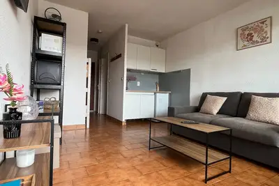 Image de Studio cabine avec parking privé et animaux admis à Sète