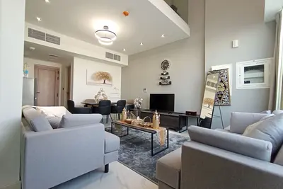 Image de Chic villa in superb Dubai with WiFi, Ac, front yard and Back yard