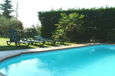 Image de Bel appartement pour 4 personnes avec climatisation, Wifi, piscine, Tv, terrasse et animaux admis