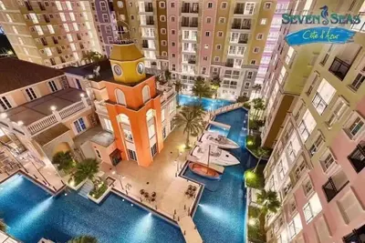 Image de Seven Seas Cote d'Azur Family-friendly one bedroom with Pool& Gym Steps to Beach