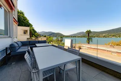 Image de Au bord du lac de Lugano (Kümin Lake View)