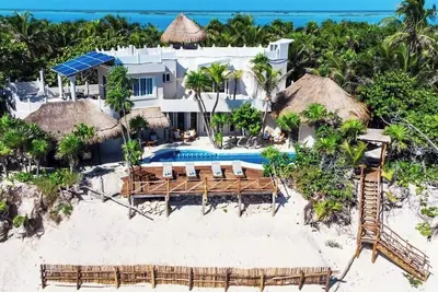 Image de Luxury 5-Br Beachfront Home in Tulum Casa Sofia