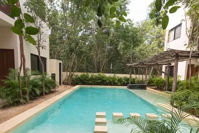 Image de Gorgeous 3bd/3. 5ba w/Private Pool in Aldea Zama!