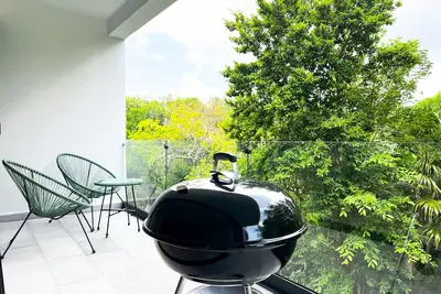 Image de Resort-Style Apartment with Terrace, Pool and Nature in Puerto Aventuras