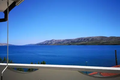 Image de Appartement de deux chambres prés de la plage Zubovici, Pag (A-23921-f)