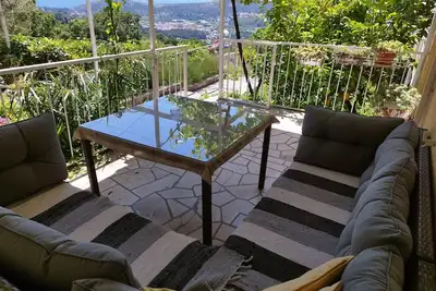 Image de Appartement de deux chambres avec la terrasse et la vue sur le mer Buici, Dubrovnik (A-24565-a)